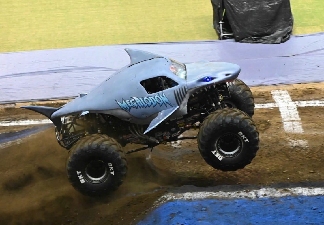 15/03/2024, San José, Tibas, Estadio Ricardo Saprissa, evento del Monster Jam 2024.