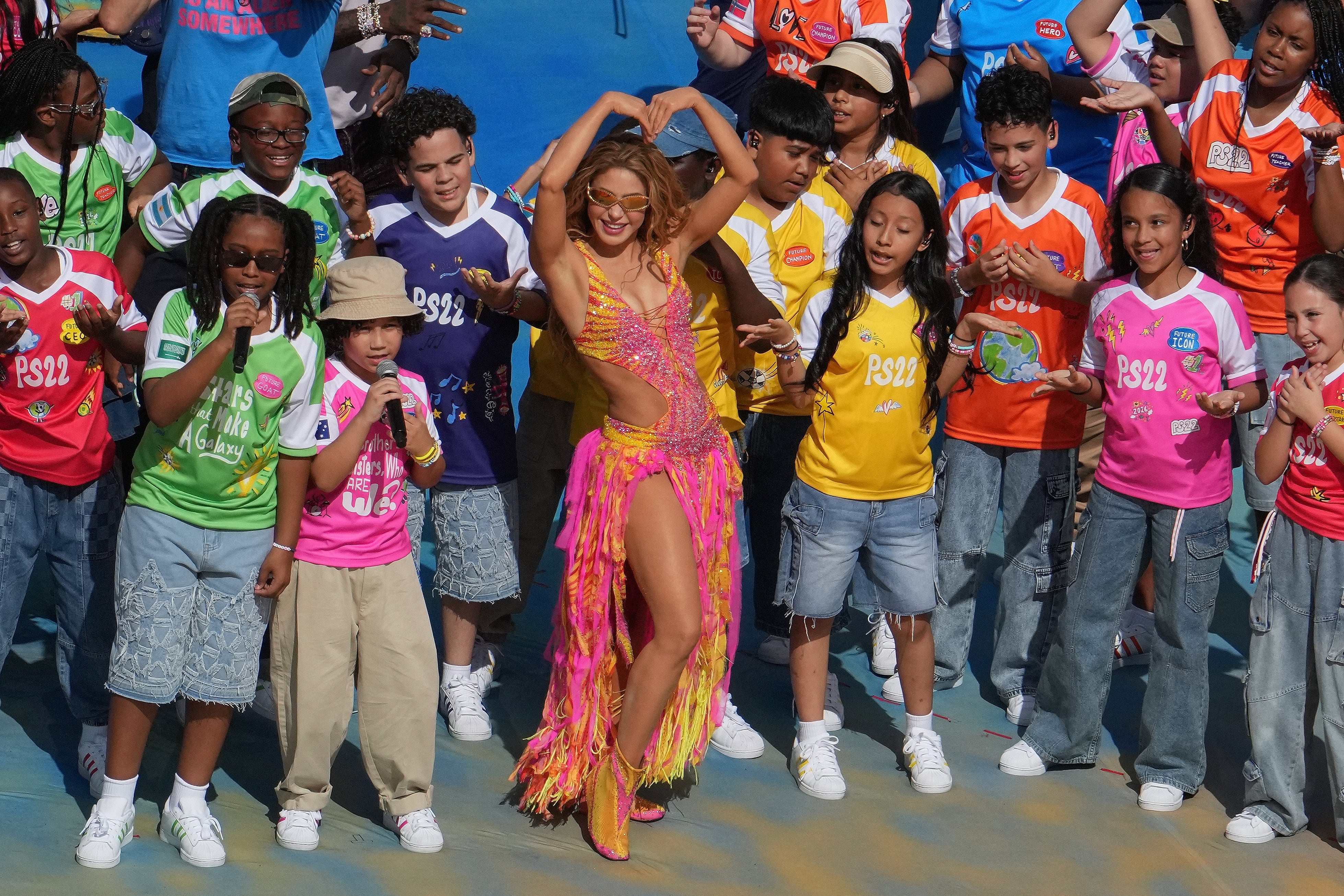 Show medio tiempo, mundial