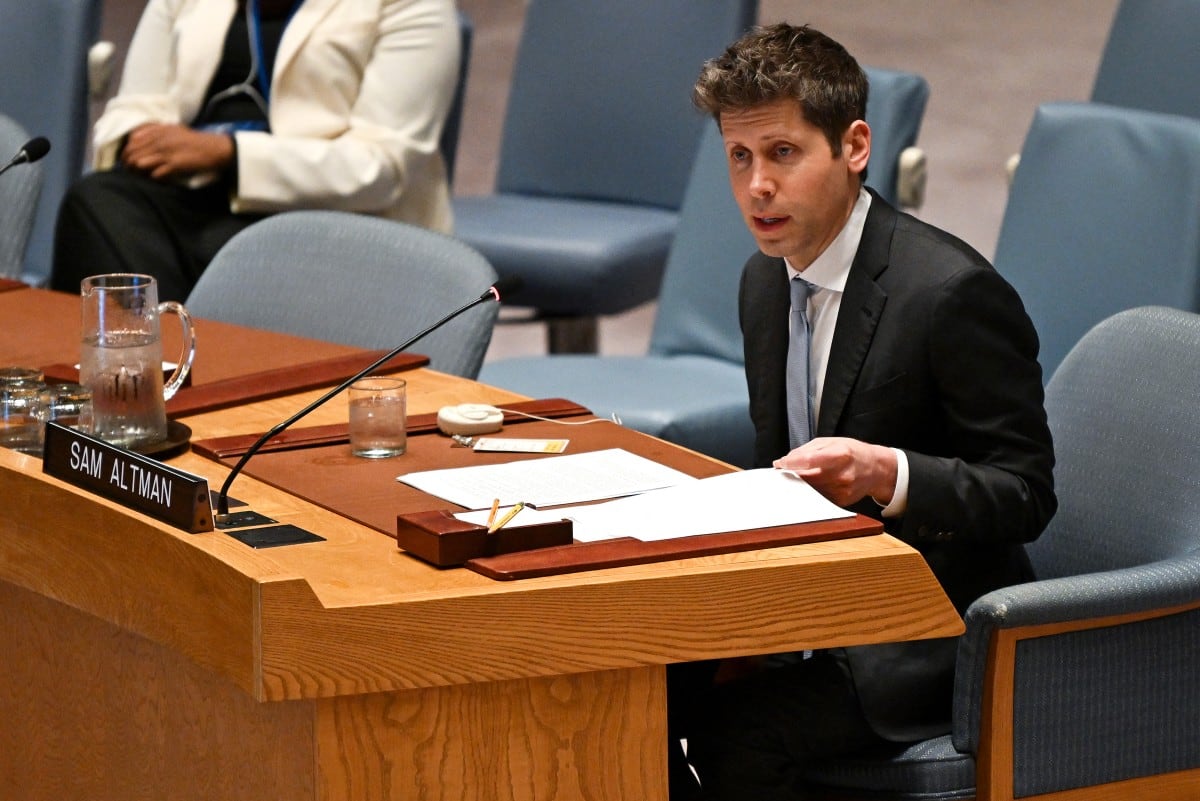 El CEO de OpenAI, Sam Altman, habló en la Asamblea General de las Naciones Unidas sobre los riesgos de la IA.