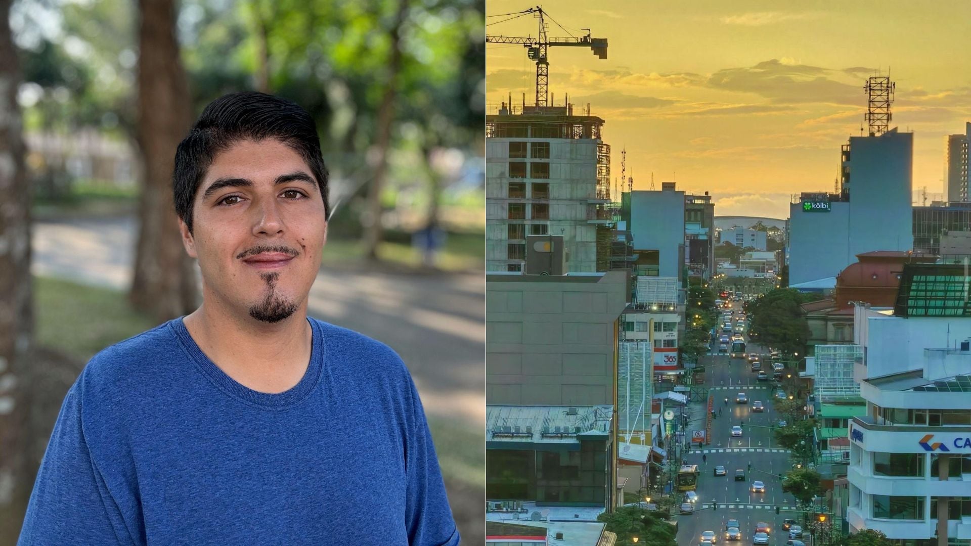 Jorge Mata es oriundo de Guadalupe y estudió Gestión Turística Sostenible en la Universidad Estatal a Distancia (UNED).