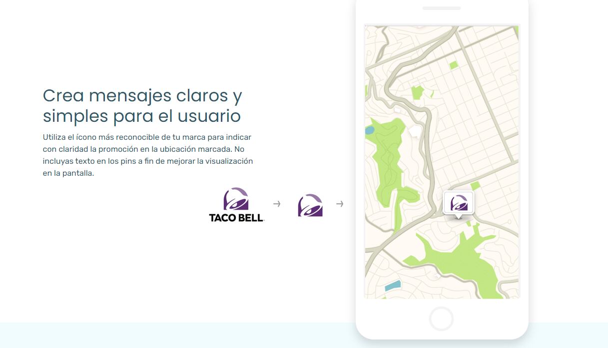 (Imagen ilustrativa, tomada de la página oficial de Waze de la sección “Recomendaciones sobre la creatividad”)