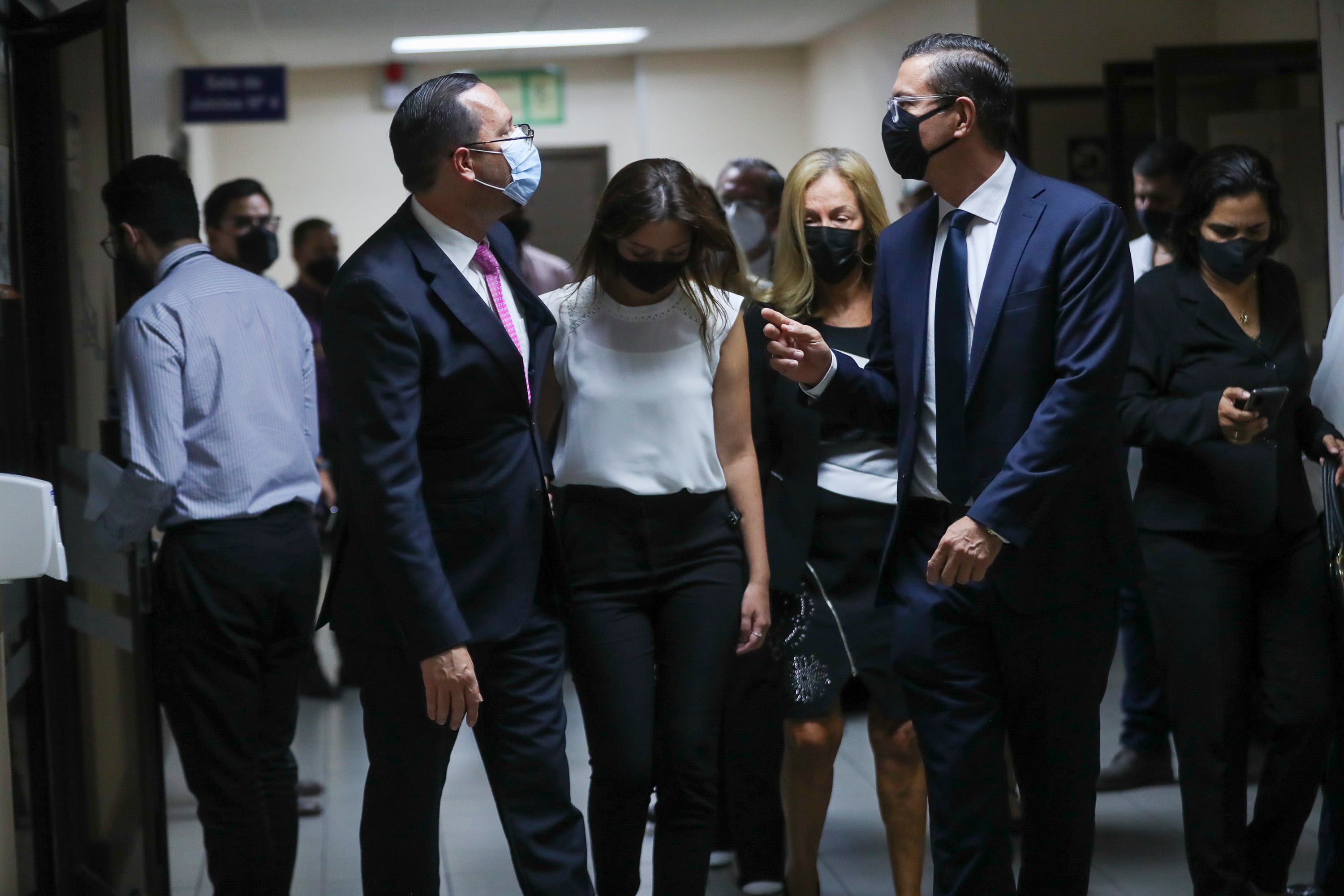 Celso Gamboa el 24 de marzo del 2021 durante el juicio por supuesto tráfico de influencias en favor del exalcalde Johnny Araya.