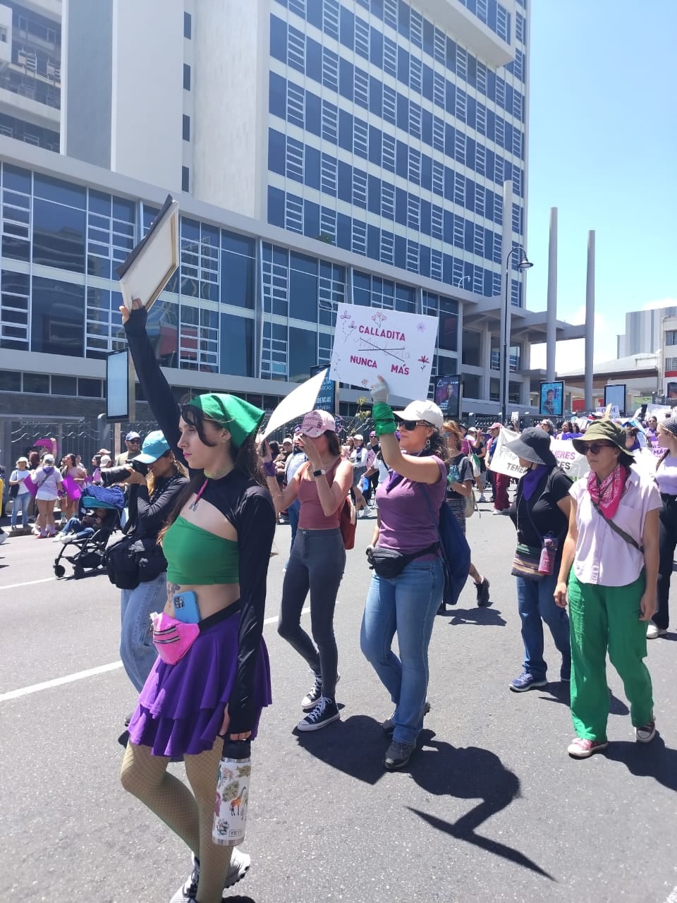 Marcha del 8 de marzo de 2026, San José Costa Rica