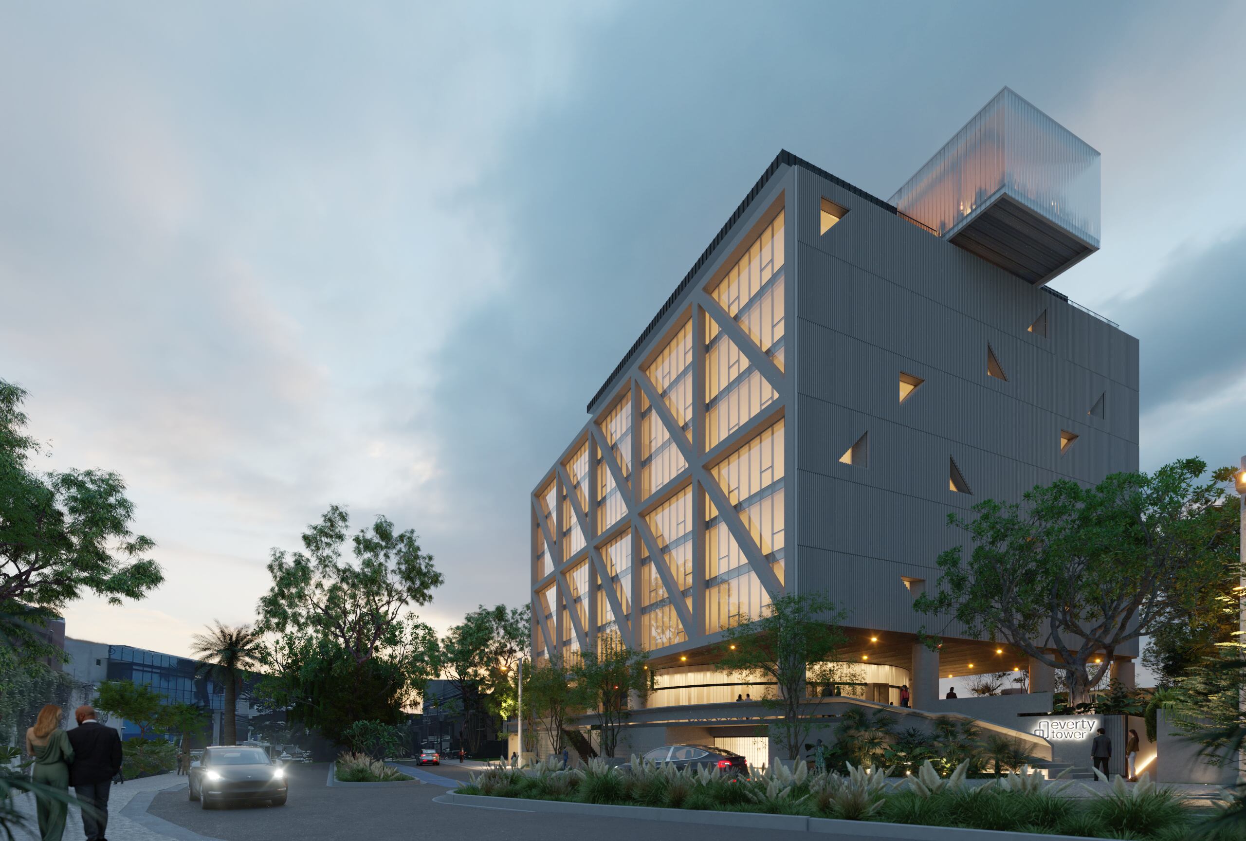 La compañía multinacional Everty construirá una torre de oficinas y con una etapa residencial en Barrio Dent, al frente de Fresh Market.