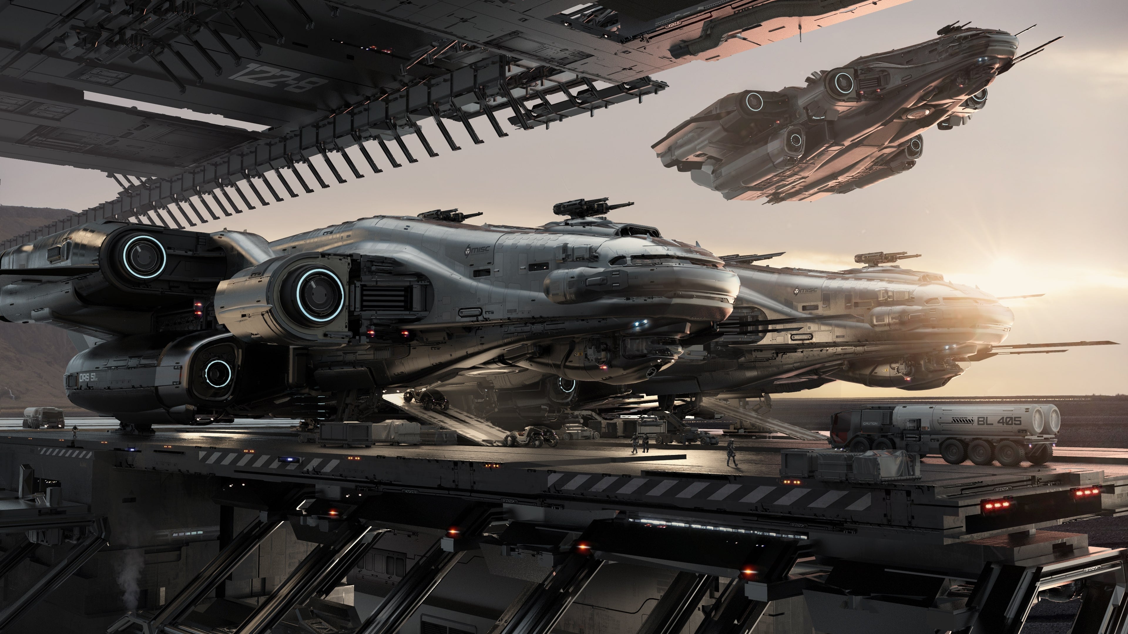 Star Citizen podría ser el sueño de todos los gamers, si algún día llegara a lanzarse. Foto: Roberts Space Industries.