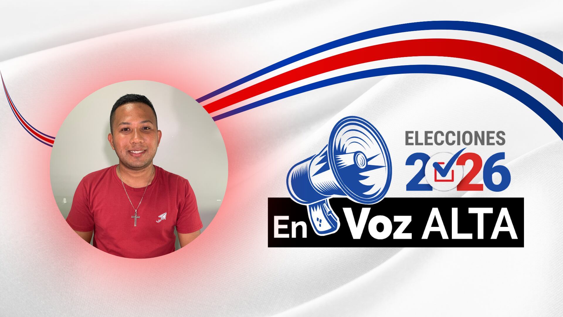 Saúl García Jiménez (foto de mejor resolución), estudiante de Ciencias Políticas, UCR. Proyecto En voz alta, de Opinión de La Nación