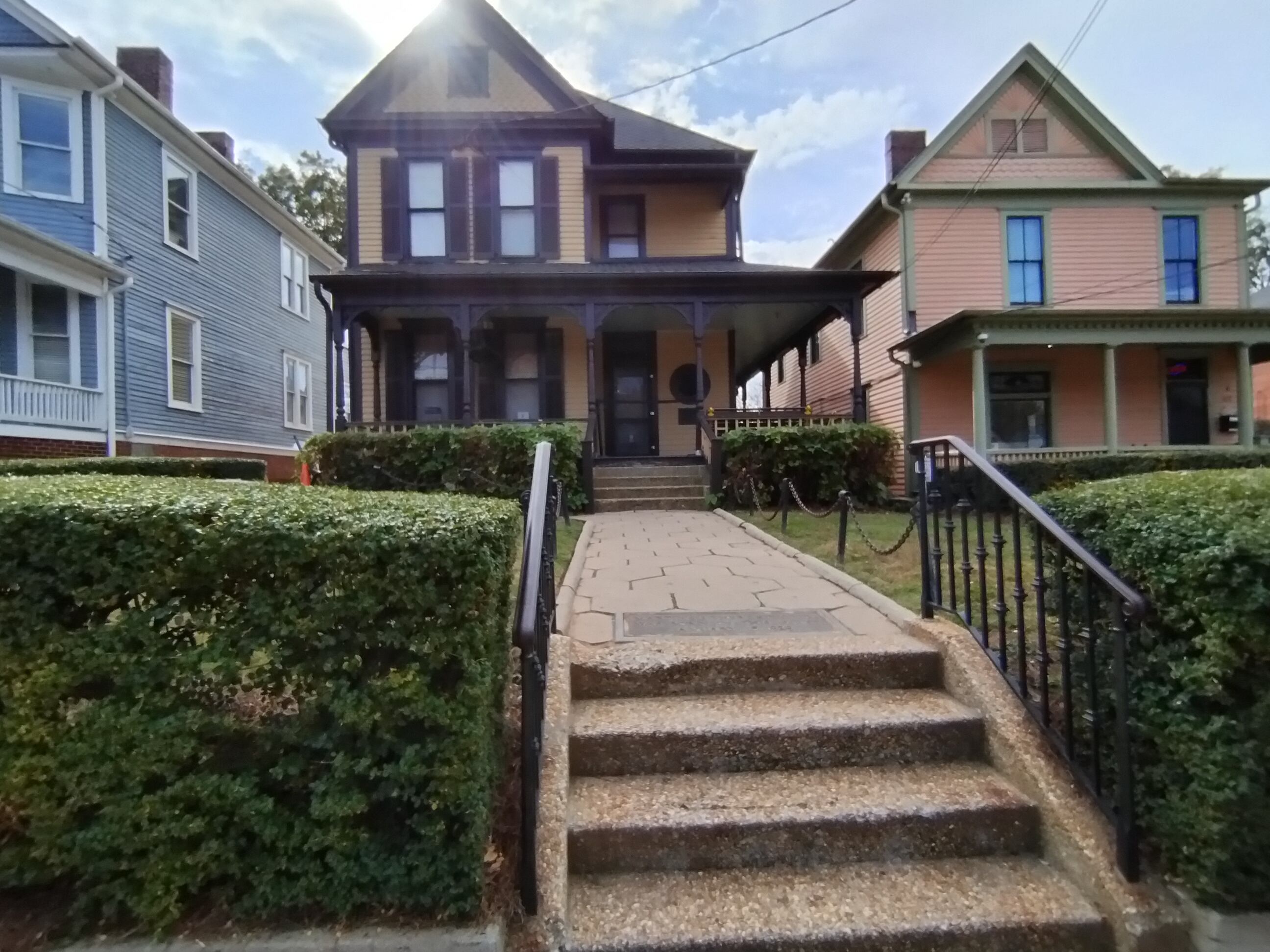 Esta es la casa en el N.º 501 de la avenida Auburn en Atlanta donde vivió Martin Luther King Jr. desde su nacimiento hasta los 12 años.