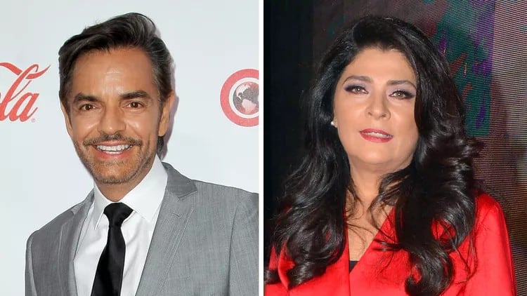 Victoria Ruffo y Eugenio Derbez