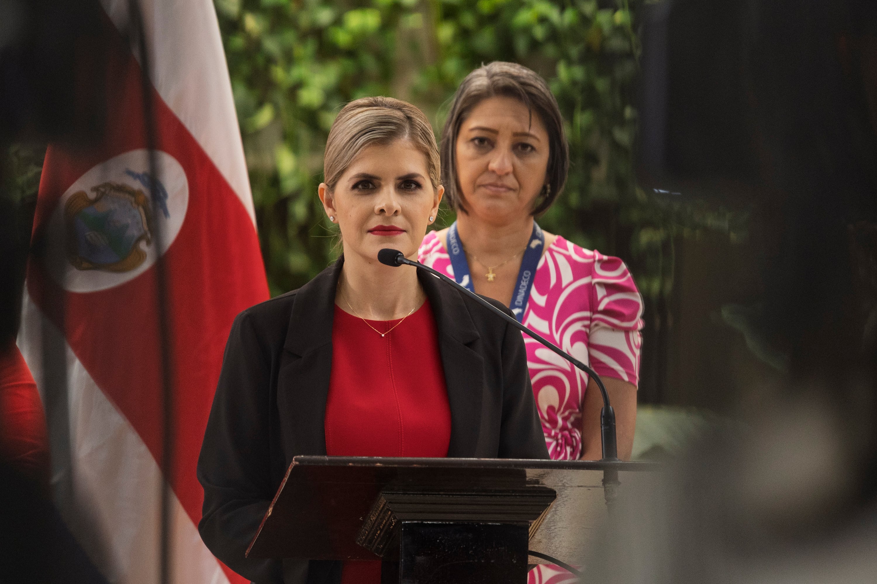 22/06/2026, San José, Casa Presidencial, conferencia de prensa de la presidenta Laura Fernández junto al ministro de Hacienda Rodrigo Chaves.