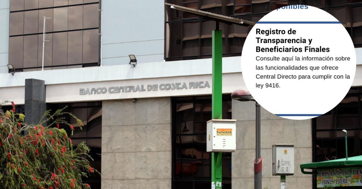 En la imagen la fachada del BCCR en San José.