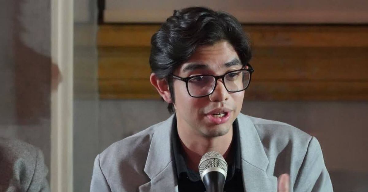 En la imagen, el poeta costarricense José Ignacio Arias Ruiz, conocido como Ignacio ARU