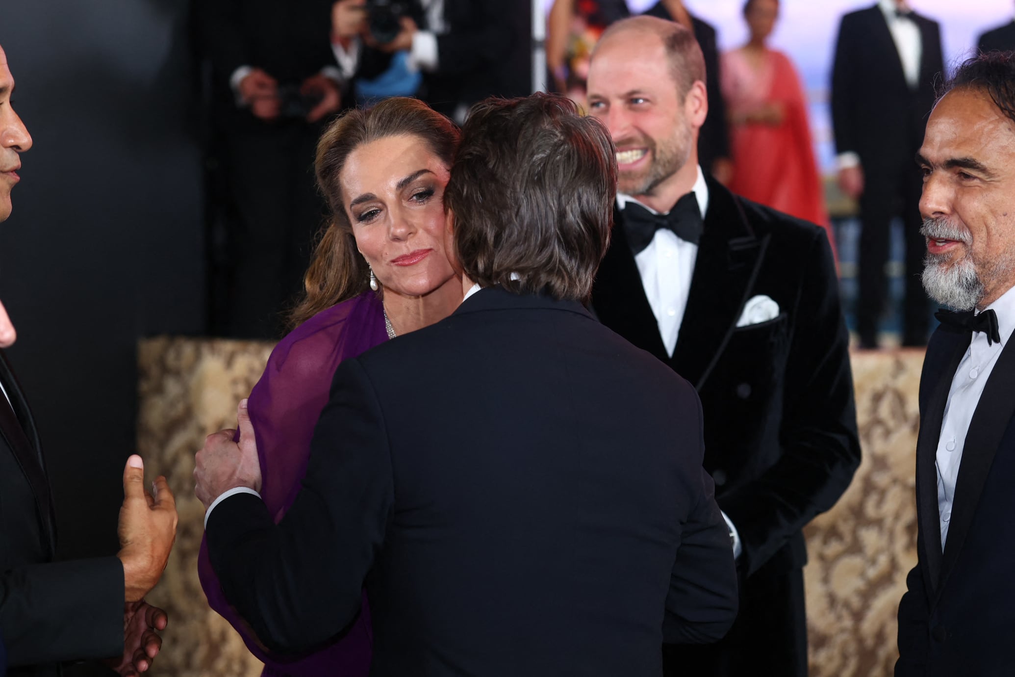 ¿Ruptura de protocolo? El saludo de Tom Cruise a la princesa de Gales