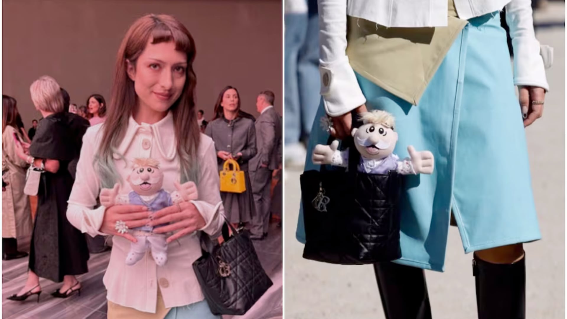 El muñeco del Dr. Simi apareció en el Fashion Week de París gracias a una influencer mexicana y generó millones de vistas en redes.