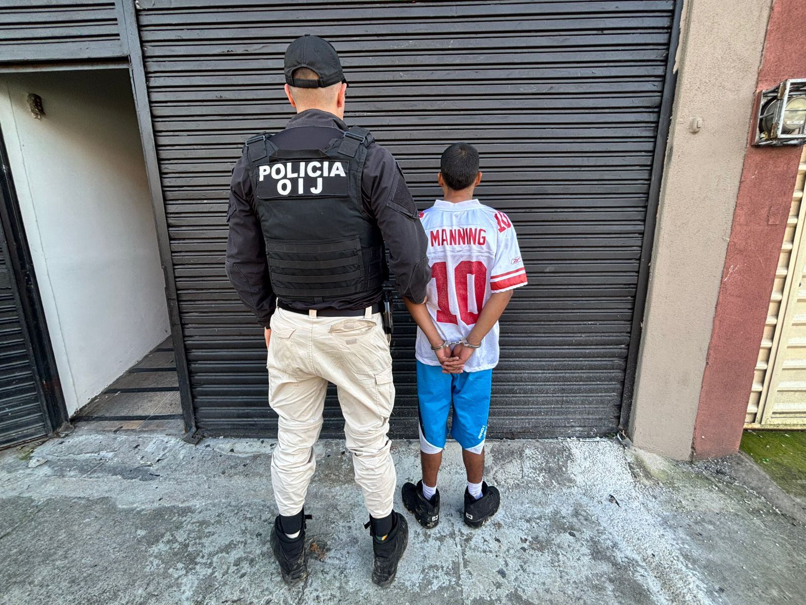 Detenido en Alajuelita