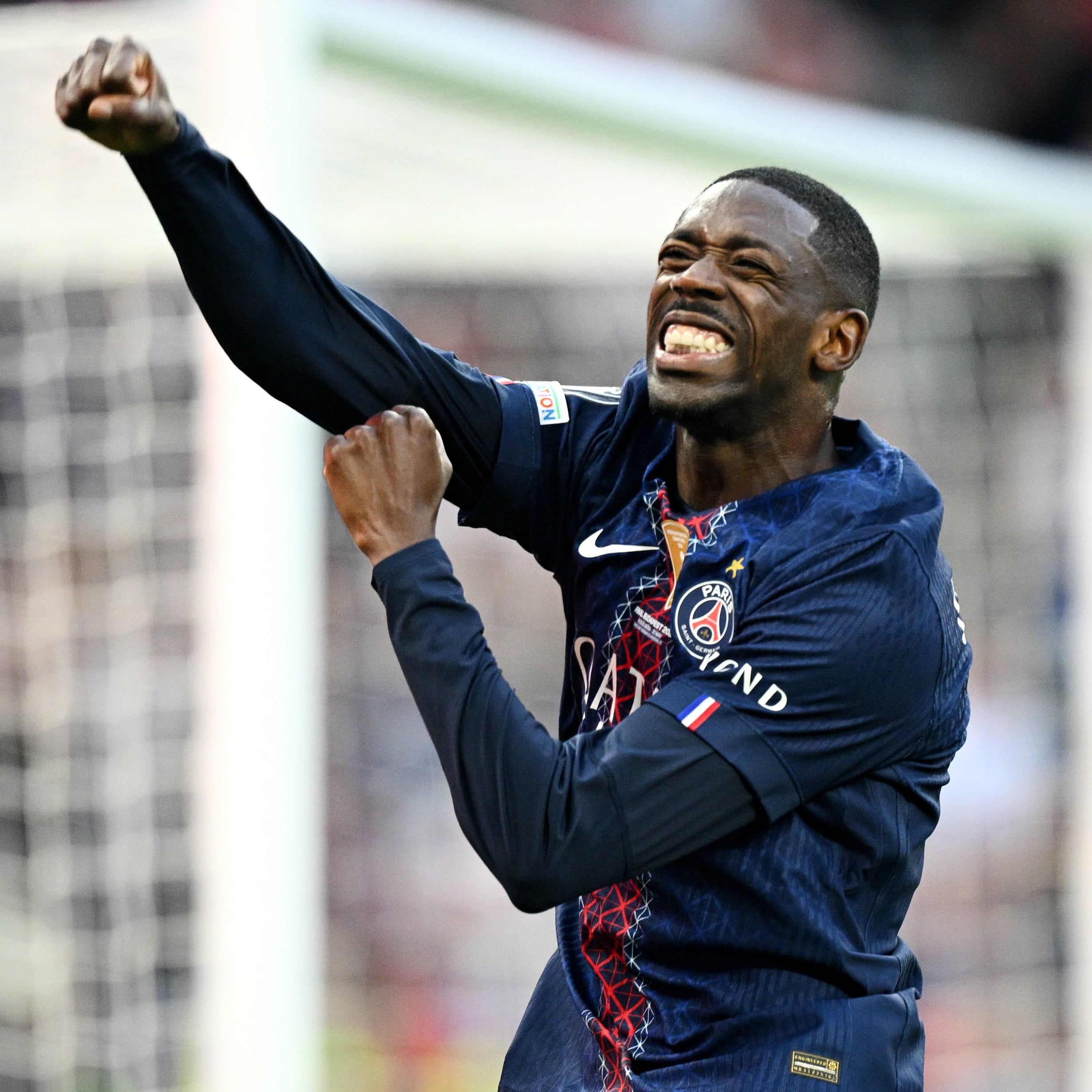 Dembélé anota para el empate del PSG ante el Arsenal en la final de la Champions League