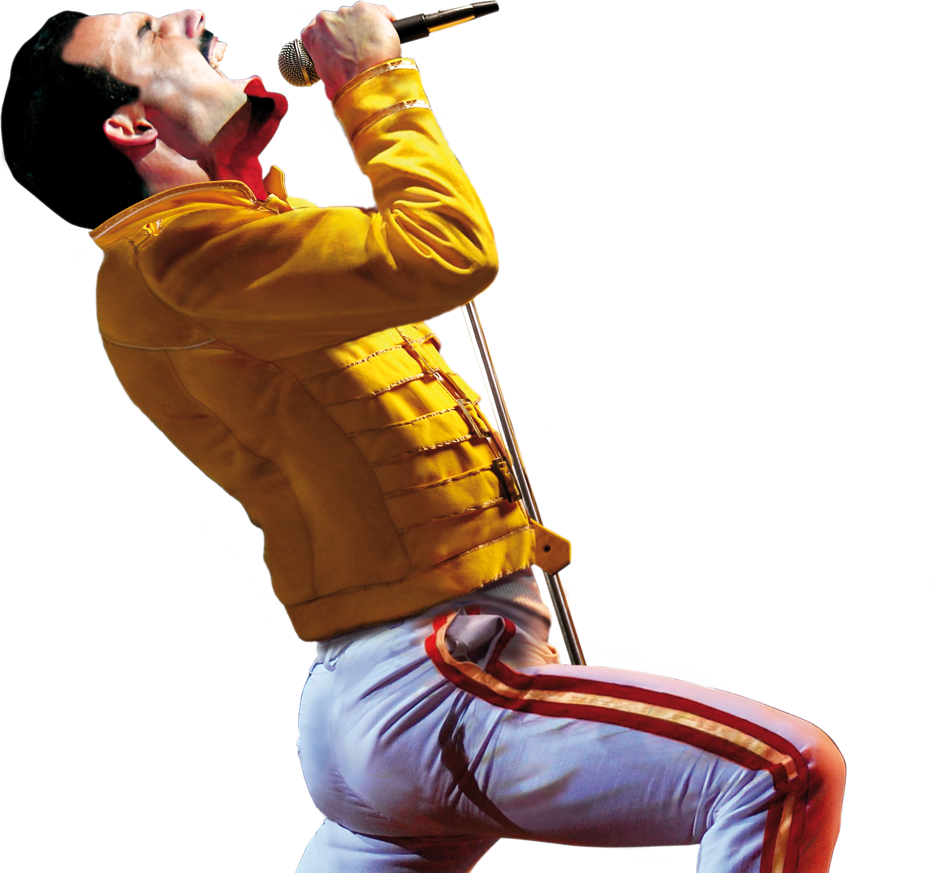 Pablo Padin interpreta en la voz y el piano al mítico Freddie Mercury de Queen en el grupo tributo Dios salve a la Reina, que se presentará en concierto en Costa Rica.