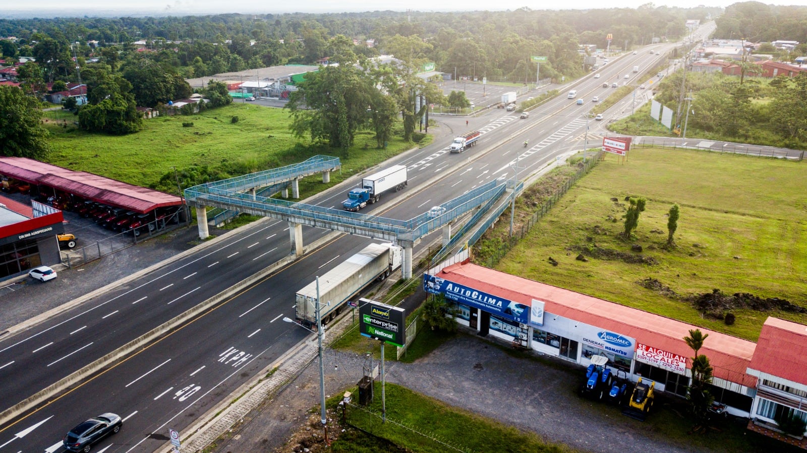 Este 29 de diciembre el MOPT anunció la apertura, a cuatro carriles, del tramo de 104 kilómetros entre el cruce de Río Frío y el centro de Limón.
