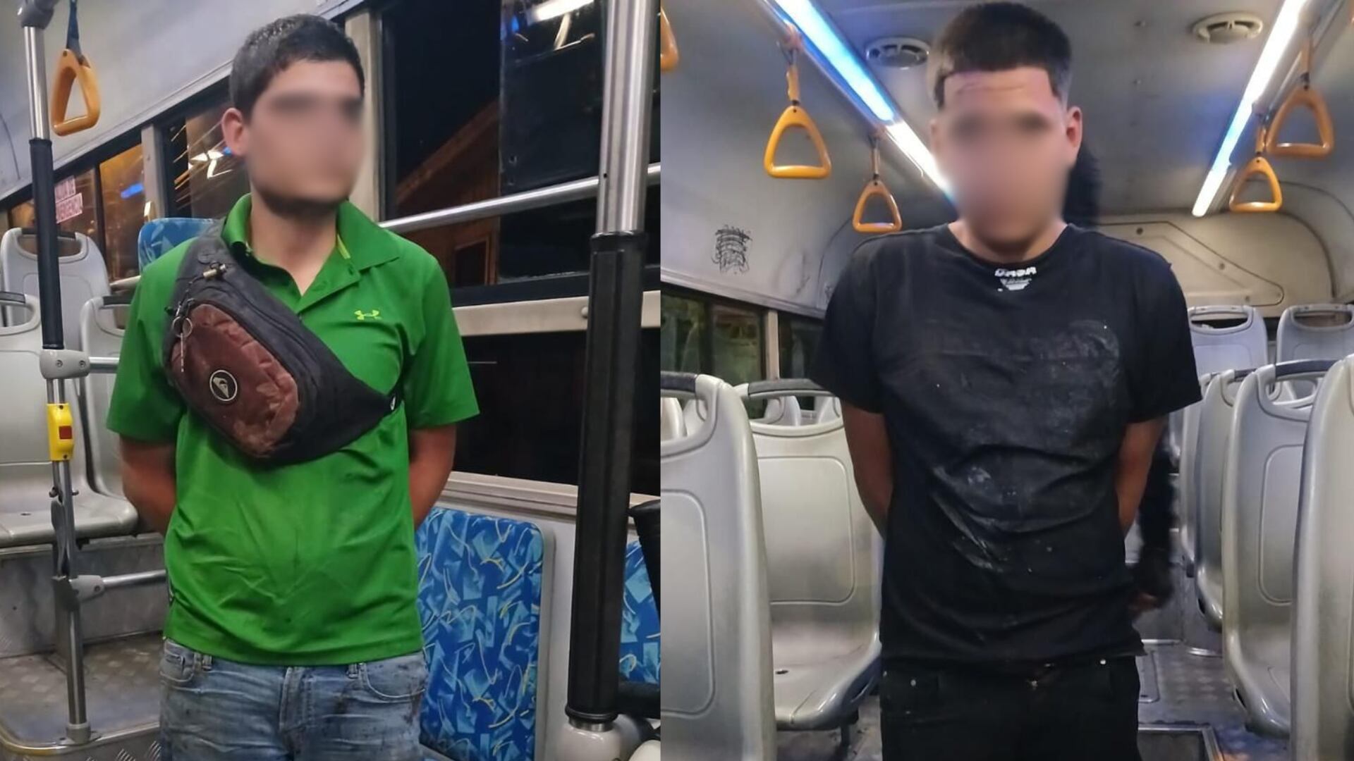 Estos dos hombres son los sospechosos que habrían asesinado al joven conductor.