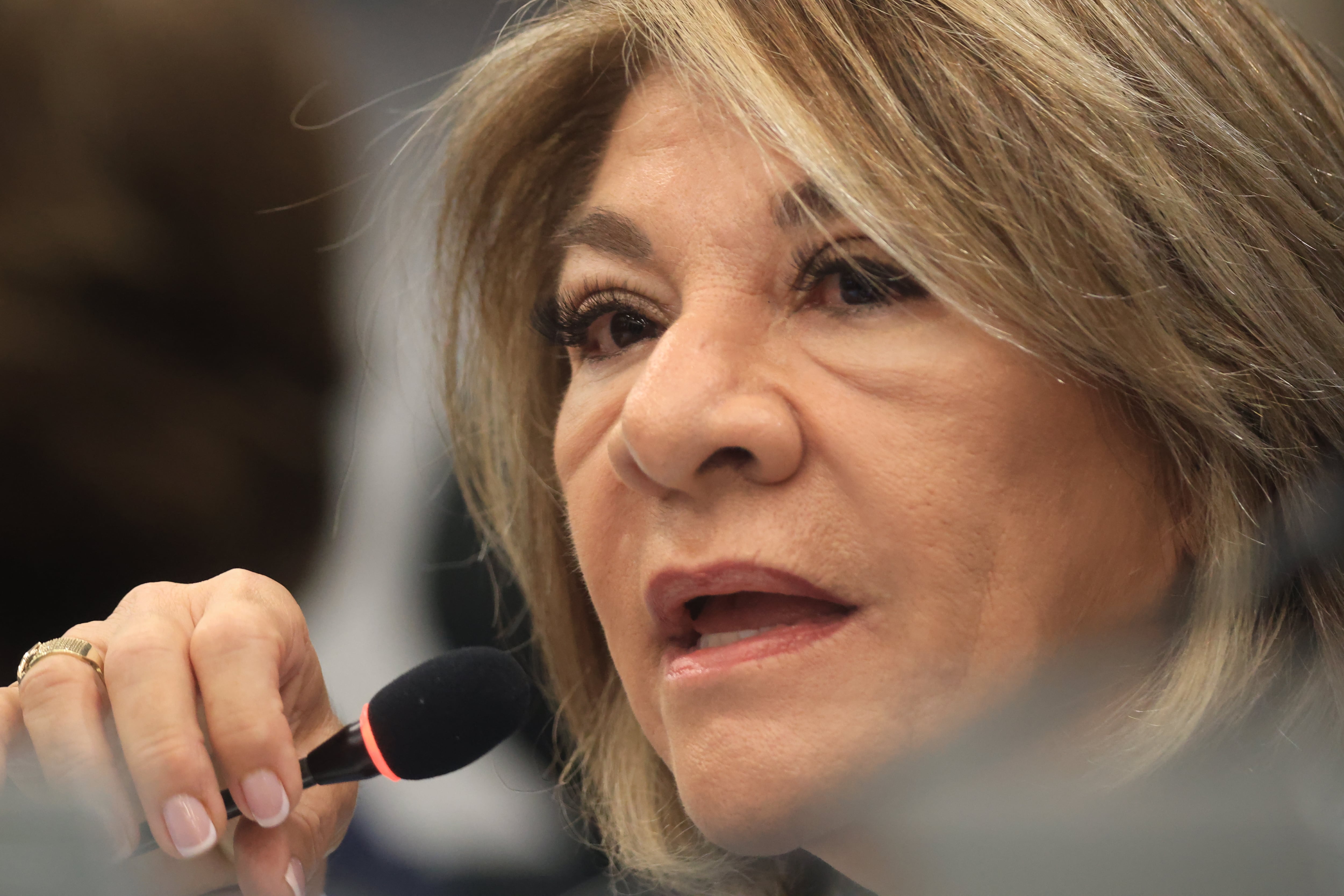 Patricia Solano, candidata a la presidencia de la Corte, abogó por una nueva presidenta. En 200 años, solo ha habido una: Zarela Villanueva.