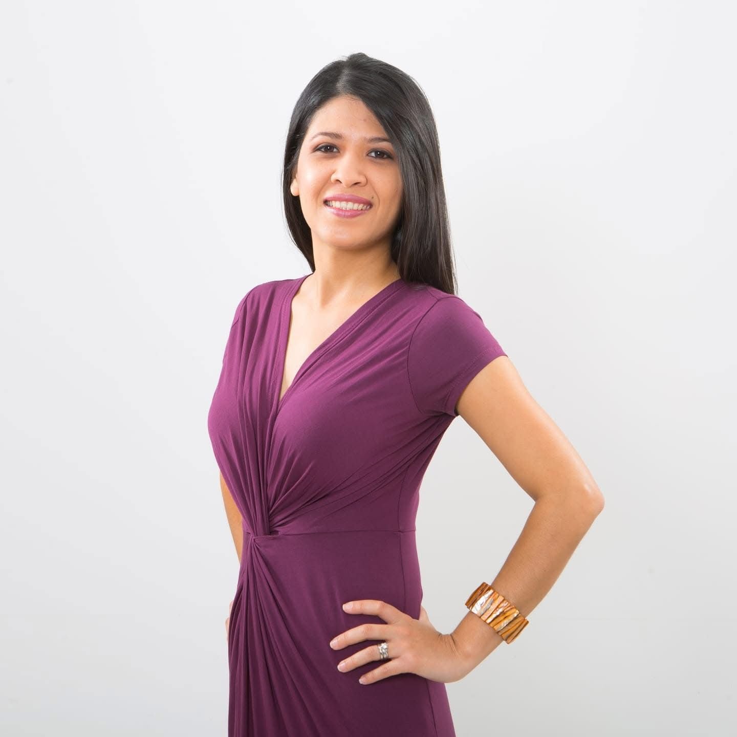 Periodista Hulda Miranda Picado