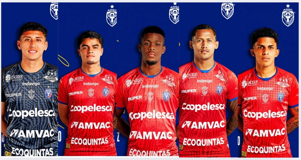 AD San Carlos
Salidas de los Toros
Alexandre Lezcano, Andrey Soto, Daniel Díaz, Nextaly Rodríguez y Rachid Chirino.
11 de diciembre del 2025
Cortesía San Carlos