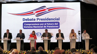 Debate: candidatos exponen sus posiciones sobre sistemas de pensiones en Costa Rica