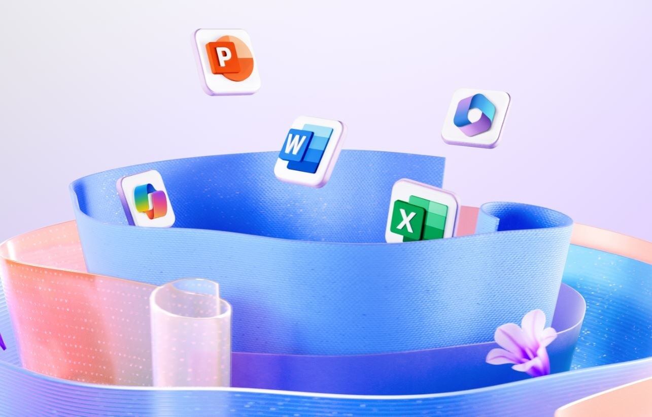 Pantalla mostrando un mensaje de error de Microsoft 365 tras una caída global de servicios como Teams y Outlook.