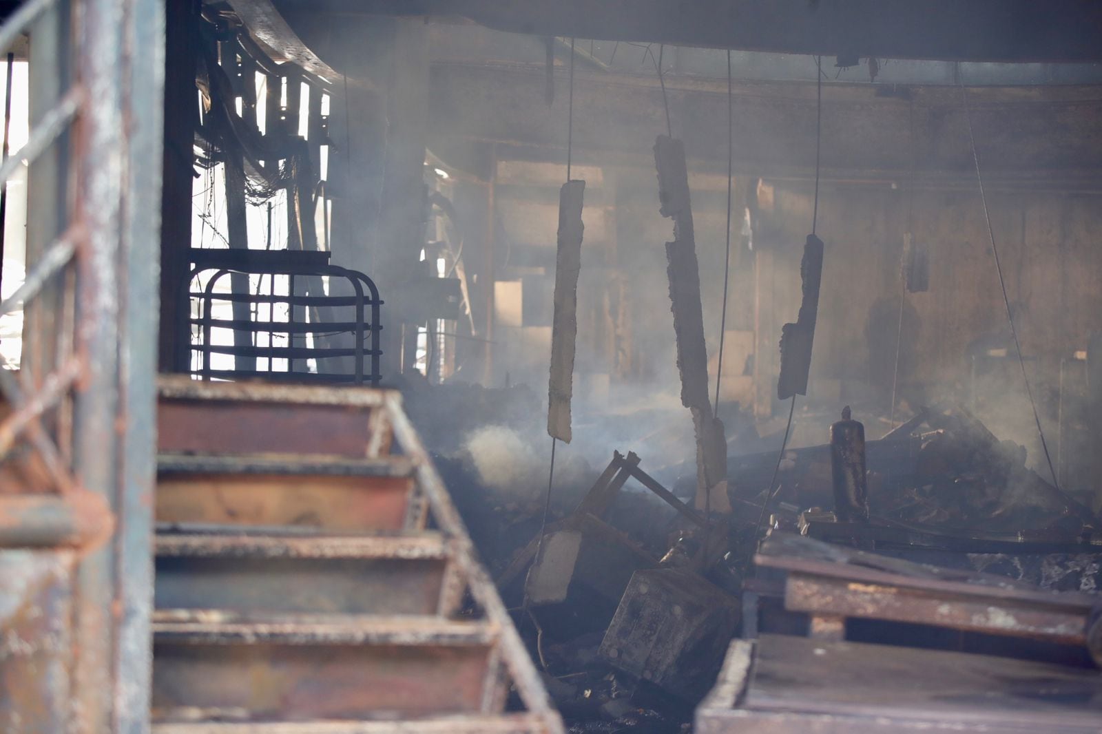 Incendio en San Pedro