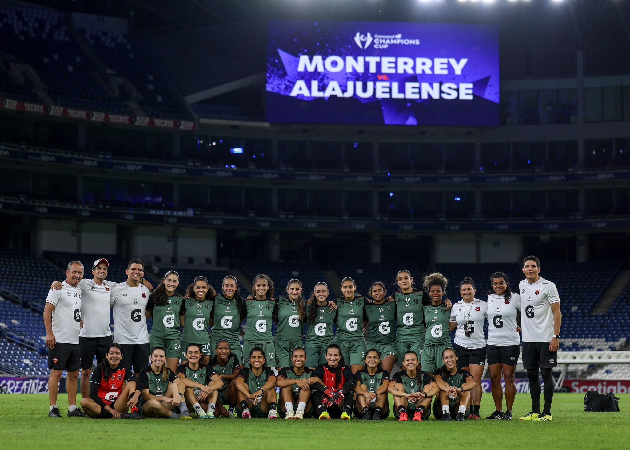 Las leonas de Liga Deportiva Alajuelense quieren hacerlo bien contra Monterrey, en el último partido de ambos equipos en la Copa Campeones W de Concacaf.