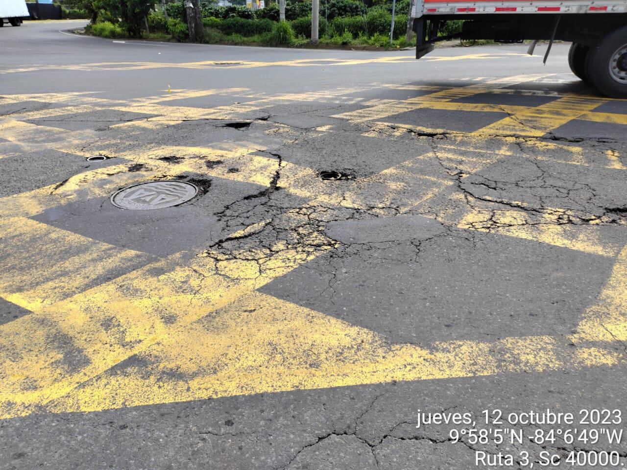 MOPT comenzará recarpeteo entre el puente de Virilla y puente de Pirro, en Heredia, el 24 de octubre. Foto: MOPT