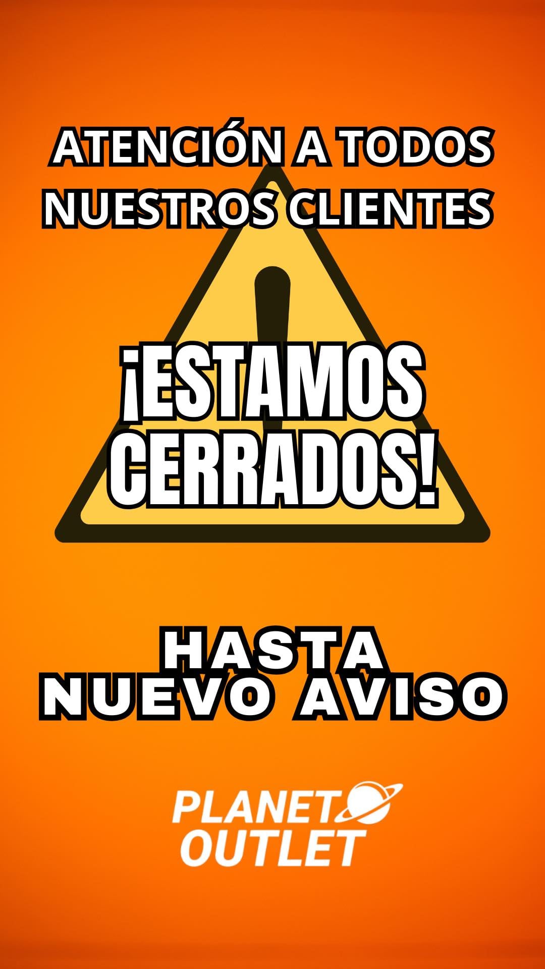 La tienda Planet Outlet Heredia anunció este jueves 7 de agosto el cierre temporal de sus operaciones, luego de ser clausurada.