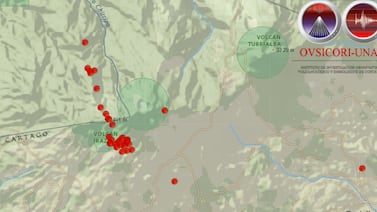 Enjambre sísmico en volcán Irazú suma más de 50 temblores este domingo: Ovsicori explica a qué se debe