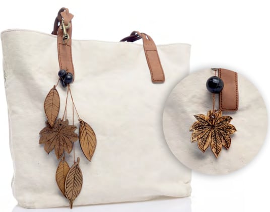 Colección de Rosa Marlene Garro, una serie de accesorios inspirados en las hojas, frutos y semillas de especies de árboles nativos de Costa Rica.