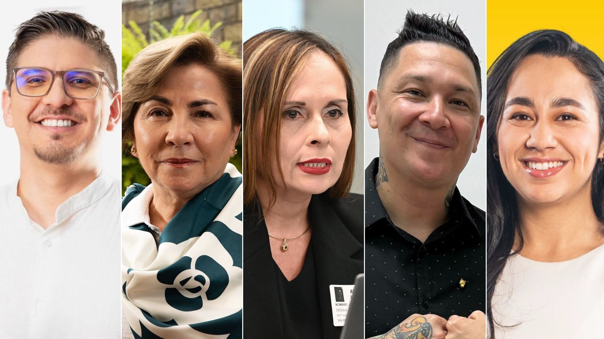 Diputados electos por la provincia de Cartago.