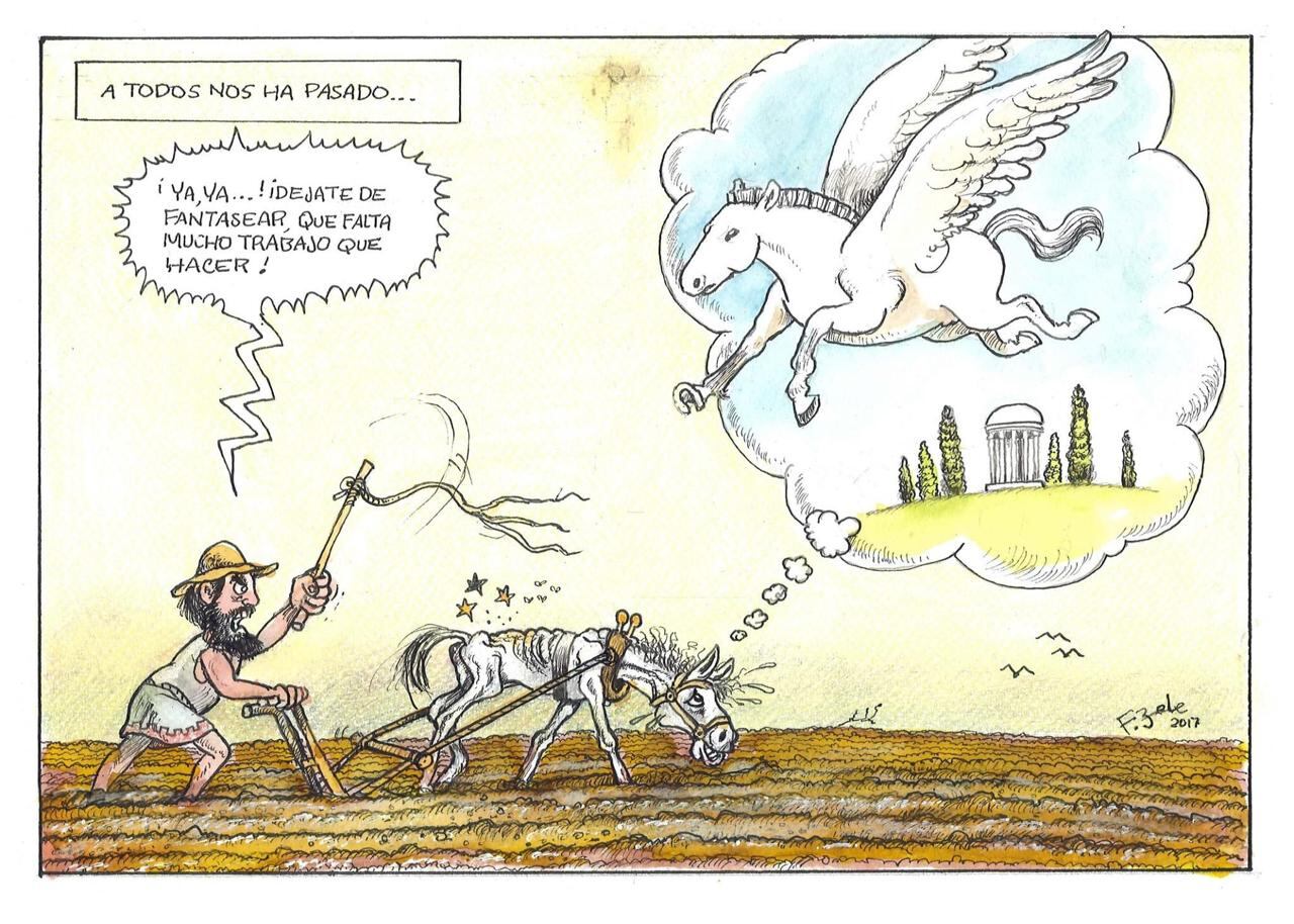 Caricaturista Fernando 'Zele' Zeledón