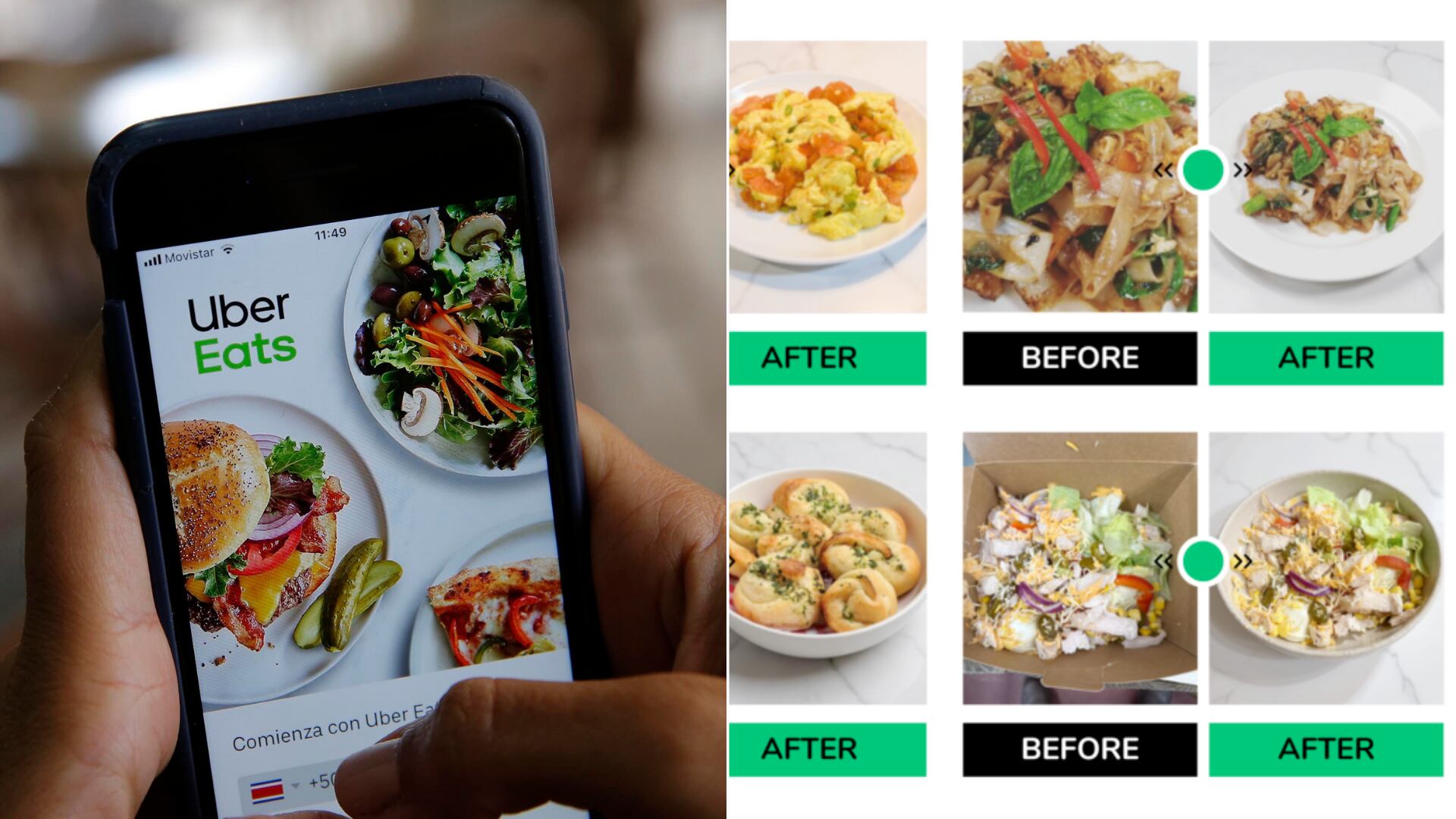 Uber Eats lanza herramientas con inteligencia artificial para optimizar menús, imágenes y reseñas,