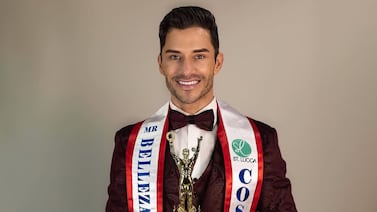 Estos son los hombres que desean el título del Certamen de Belleza Masculina de Costa Rica