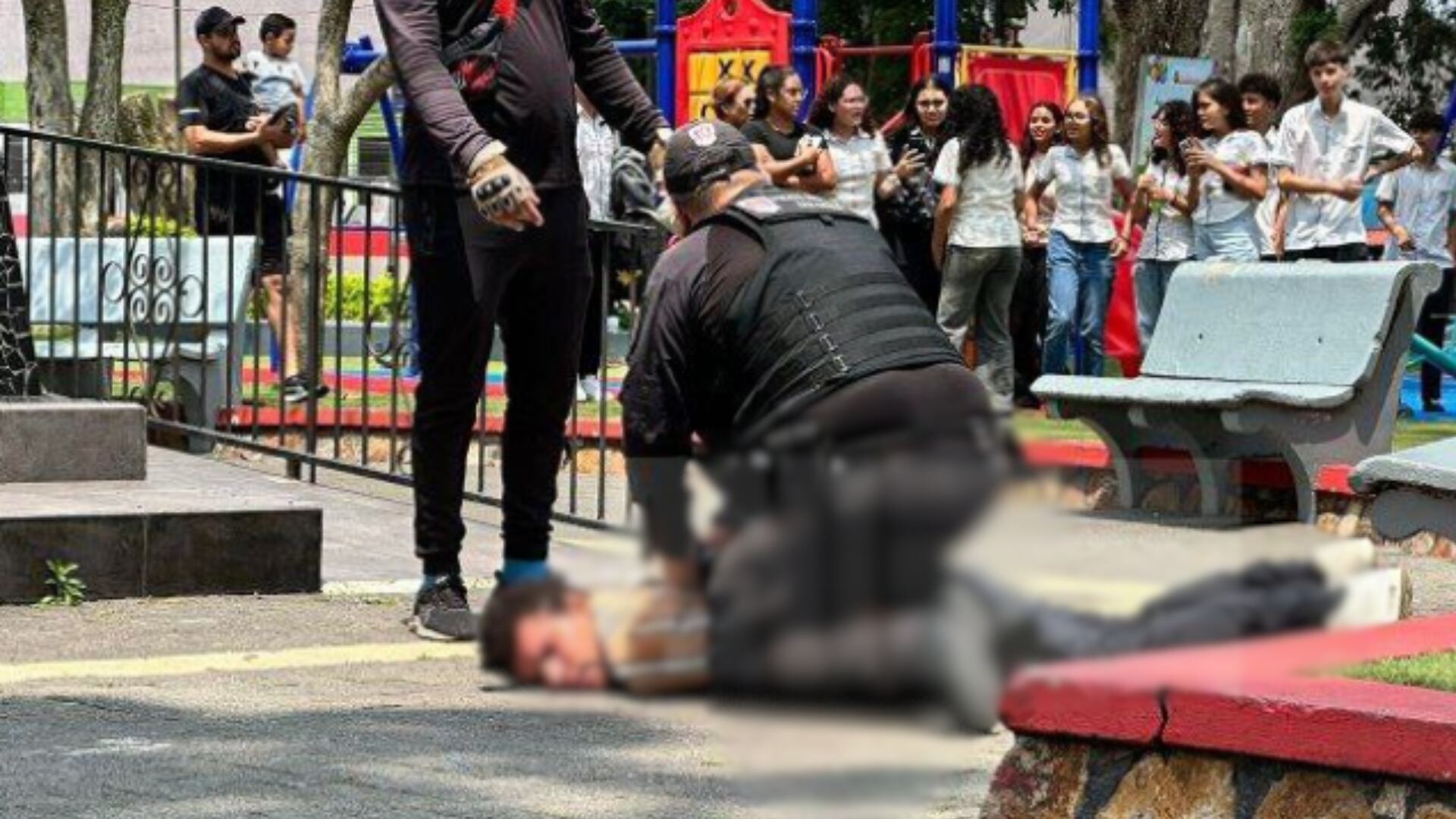 Detenido Parque de San Ramón