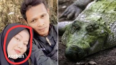 Mujer embarazada de 8 meses estaba cocinando en su casa cuando un cocodrilo la atacó