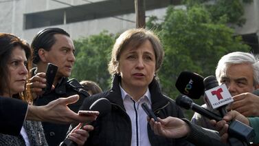 Periodista Carmen Aristegui fue despedida de la radio mexicana MVS