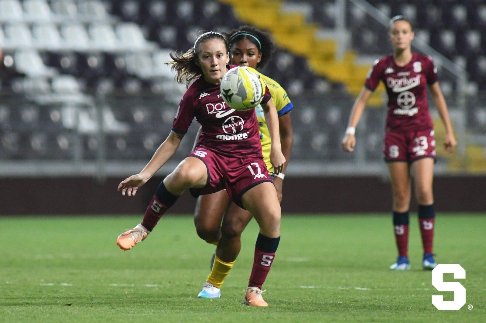 07/03/2024, San José, Estadio Ricardo Saprissa, partido de la final de Copa Femenina entre el Deportivo Saprissa y Pococí.