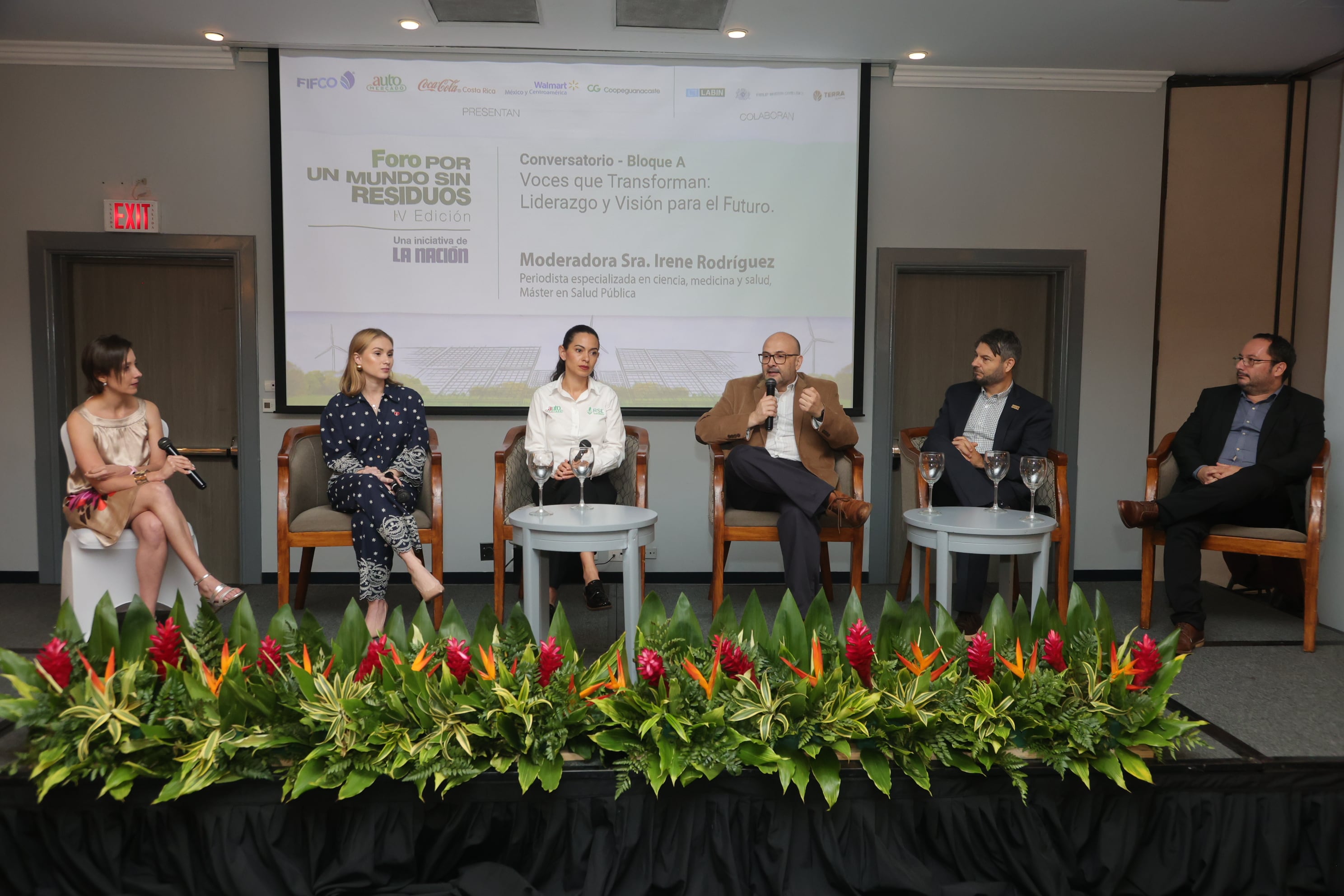 26/06/2025/ fotos del Foro un mundo sin residuos de La Nación / Foto John Durán