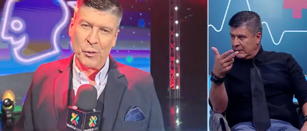Carlos Álvarez confesó que solo distingue tres colores.