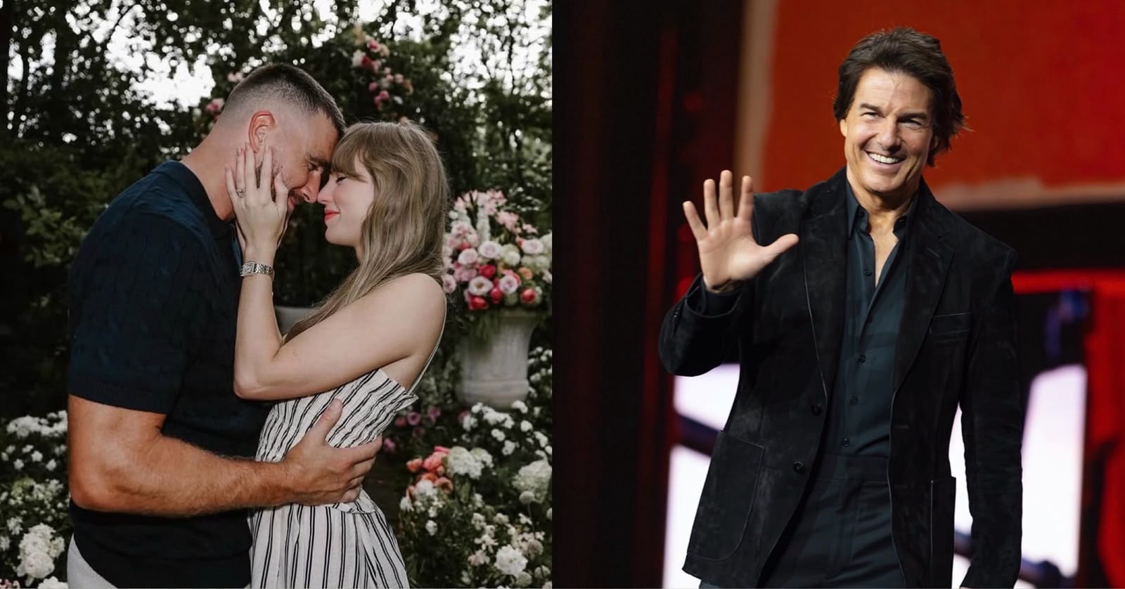 Tom Cruise habló sobre Taylor Swift y Travis Kelce, elogió su relación y destacó el talento del jugador de los Kansas City Chiefs y los conocimientos deportivos de la cantante.