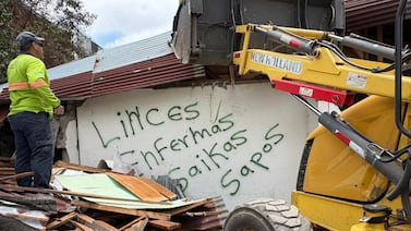 Policía Municipal de San José destruye búnker en zona dominada por los Lara