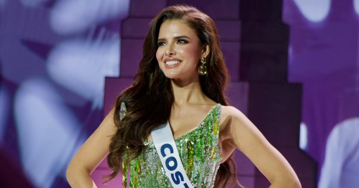 Mahyla Roth ya recibió su banda oficial con el nombre de Costa Rica.