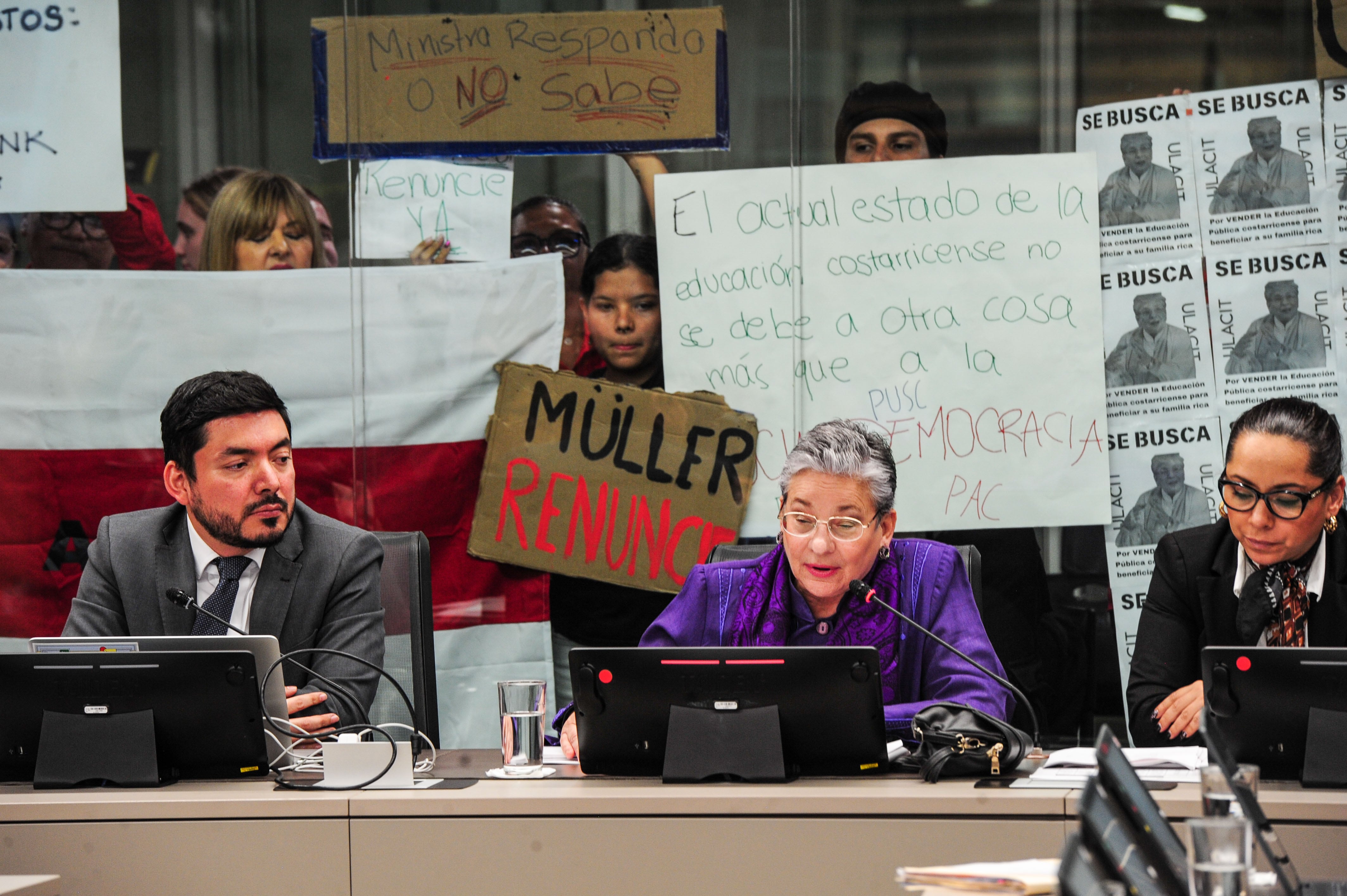 Ministra de Educación Pública, Anna Katharina Müller Castro