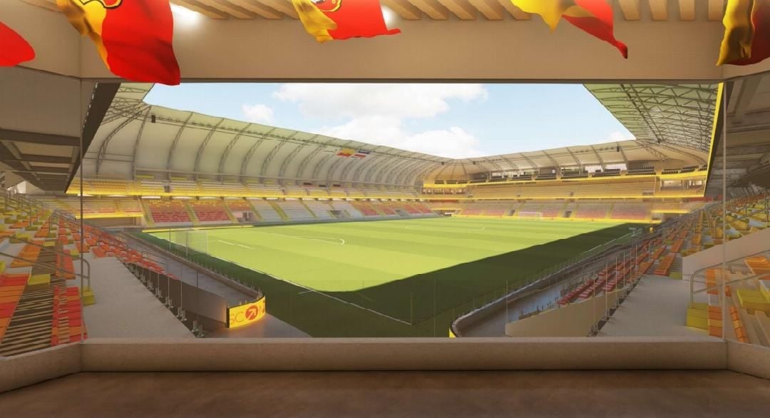Nuevo Estadio Eladio Rosabal Cordero
Capacidad para 16 aficionados
Contará con hotel de 121 habitaciones
7 de diciembre del 2023
Cortesía: Herediano