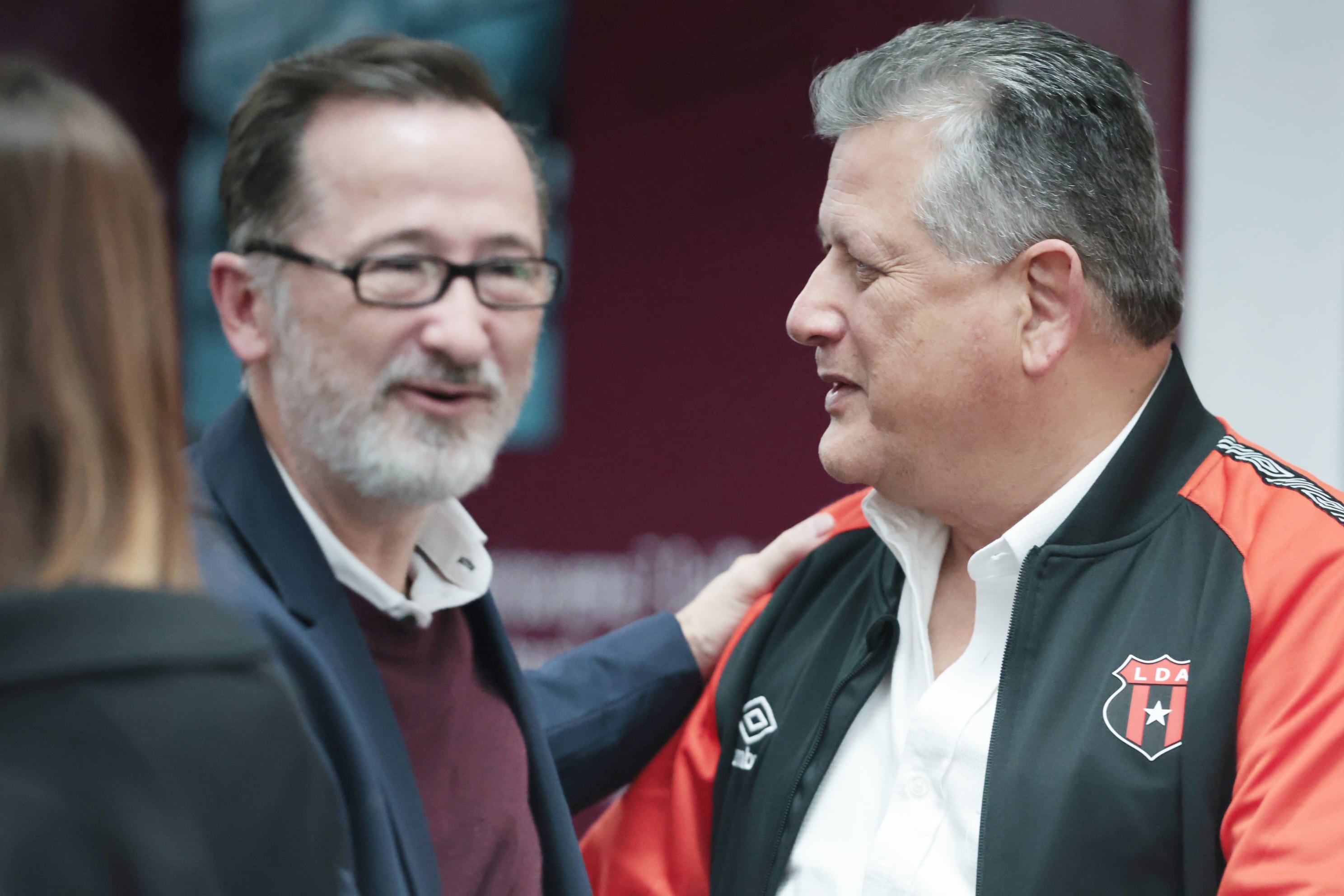 17/12/2025 / partido de ida entre Deportivo Saprissa vs Liga Deportiva Alajuelense por el partido de ida de la final del Torneo apertura de la Liga Promerica 2025 en el estadio Ricardo Saprissa / foto John Durán