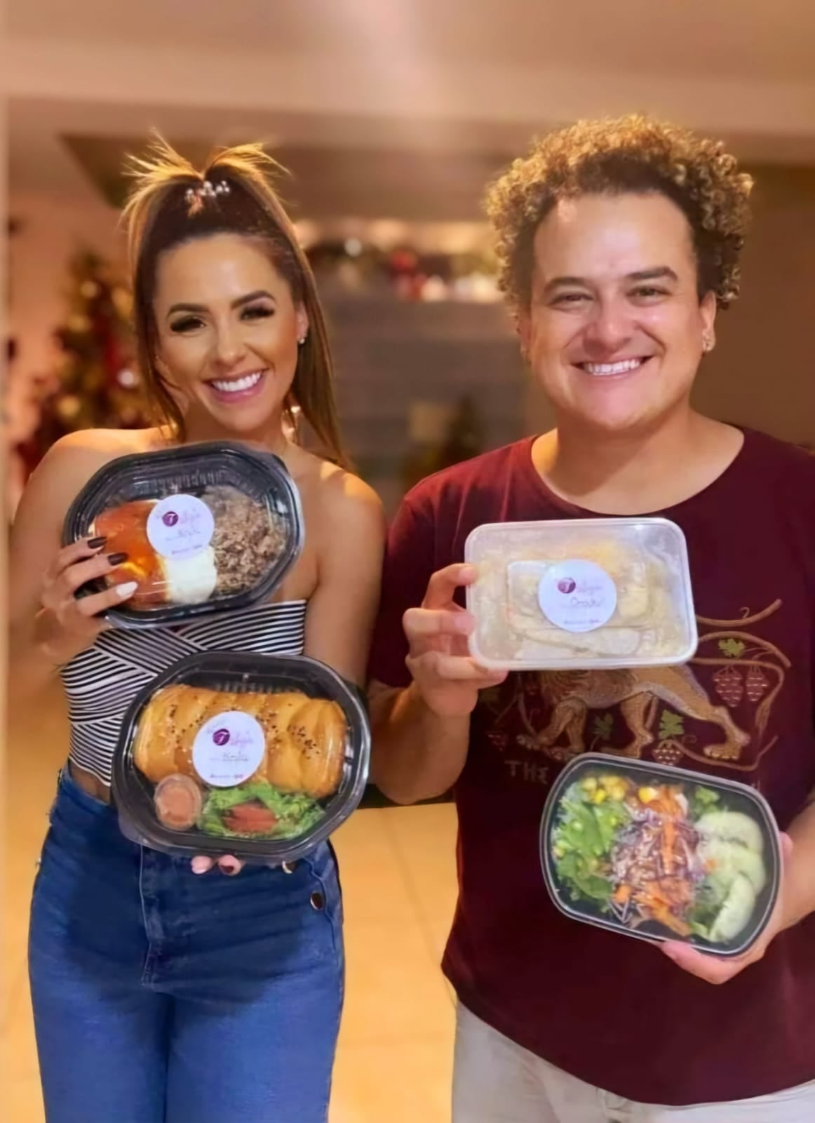 Steph y su mamá son parte del día a día de cientos de personas y muchos famositicos